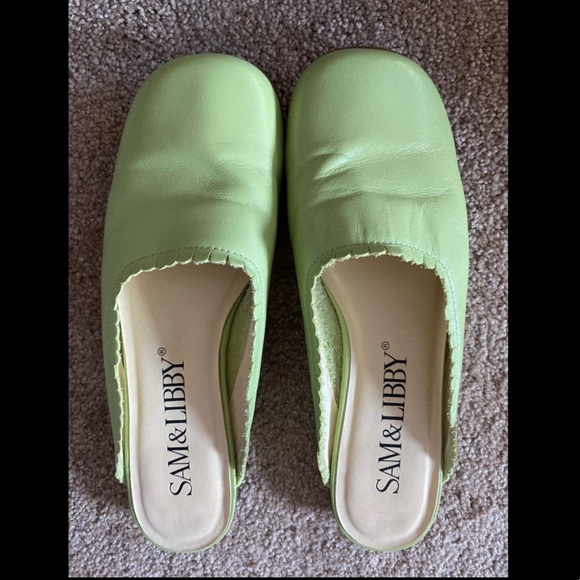 Vintage Sam Libby mint shoes - Picture 1 of 4